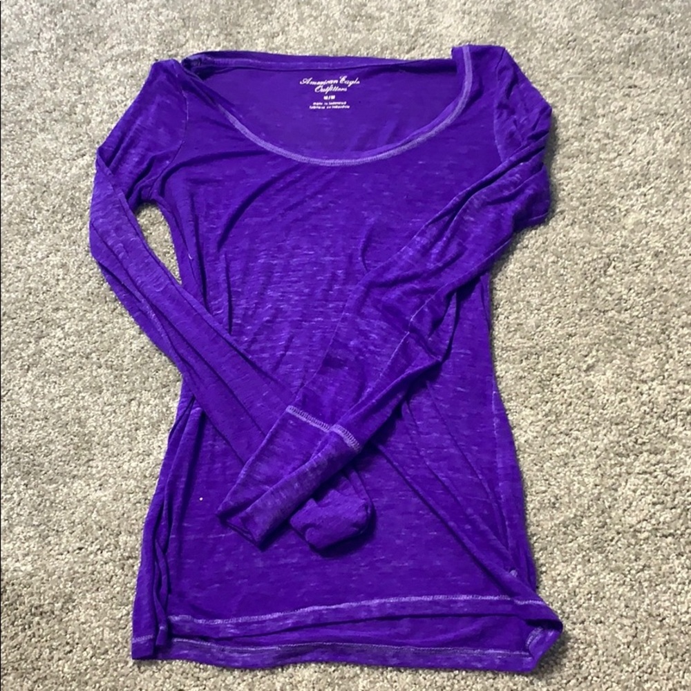 Purple long sleeve